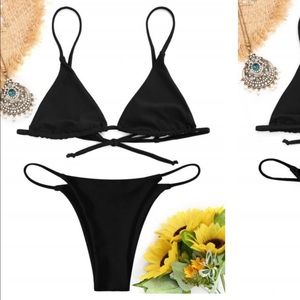 2 small Zaful bikinis